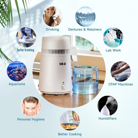 CO-Z Water Distiller with Blue Container - Picture 2 of 6